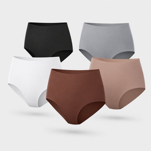 Traceless Brief No-Show Full Coverage · Wide Comfort Waistband